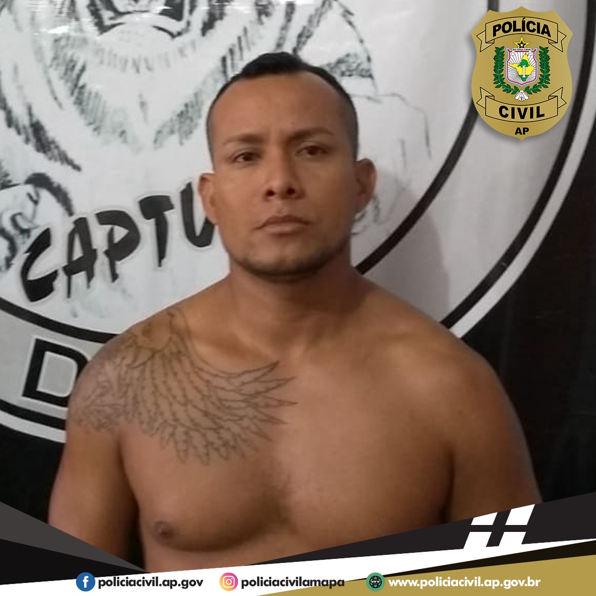 POLÍCIA CIVIL PRENDE HOMEM ACUSADO PELO CRIME DE ROUBO EM MACAPÁ